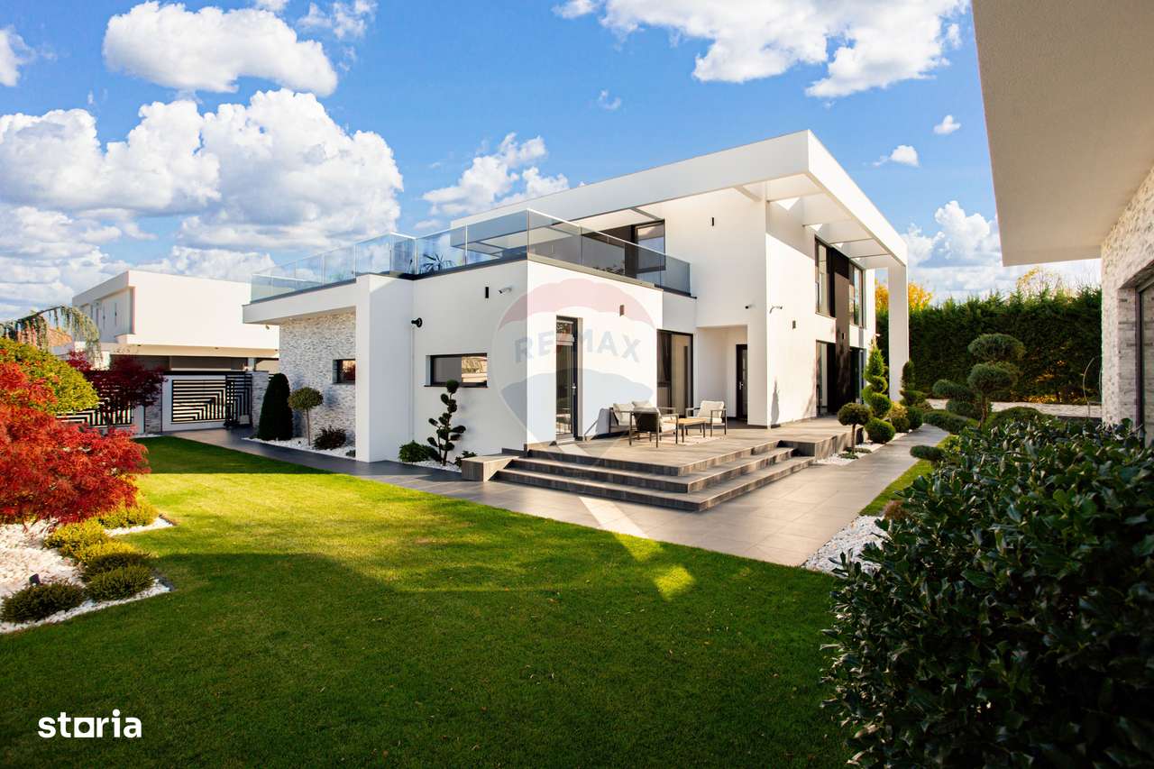 Vilă de lux stil mediteranian de vânzare zona Aradul Nou-Tabacovici - Imagine principală: 4/20