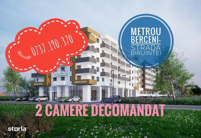 2 Camere Bucataria inchisa aproape Metrou Berceni MUTARE in vara