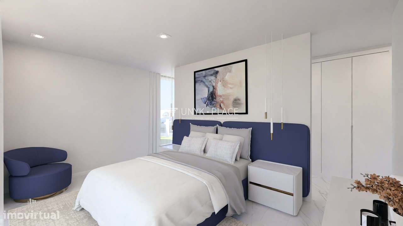 Moradia Contemporânea 3 Quartos com Vista para o Golfe – Alcantarilha,-16