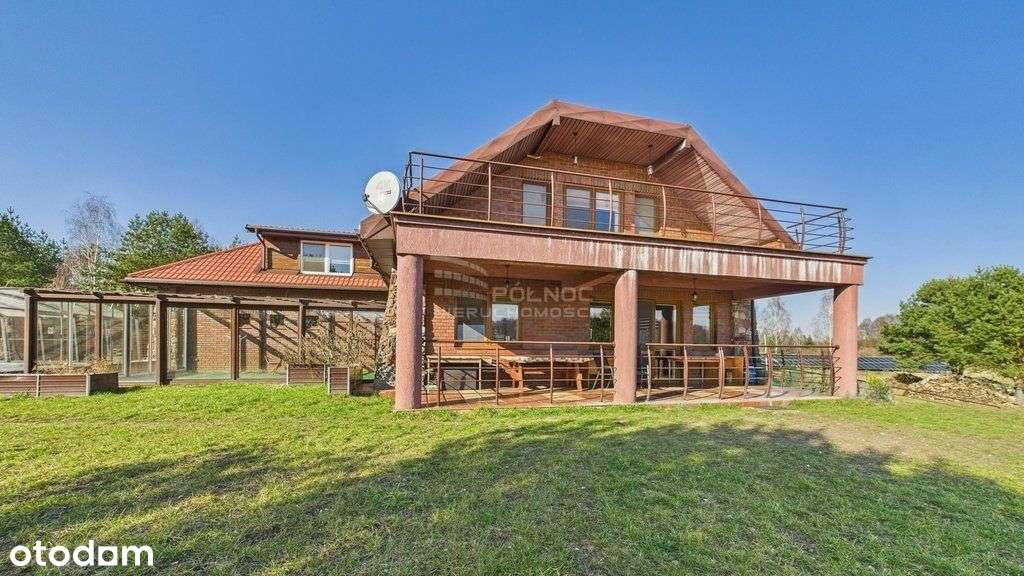 Przestronny dom nad jeziorem Skomętno-13