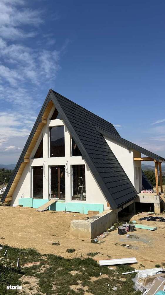 Casă A‑Frame 4 camere, Râșnov,Brasov-Direct dezvoltator, fără comision-0