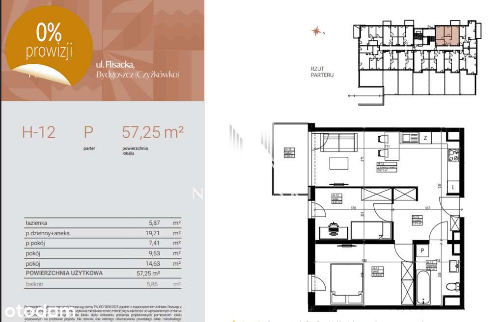 Mieszkanie 3 Pokoje Bydgoszcz Flisy-3