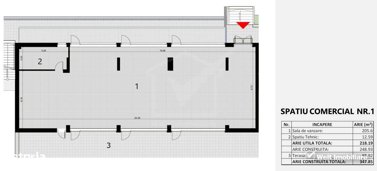 Spatiu comercial Golden Tulip Zorilor - Imagine principală: 5/5