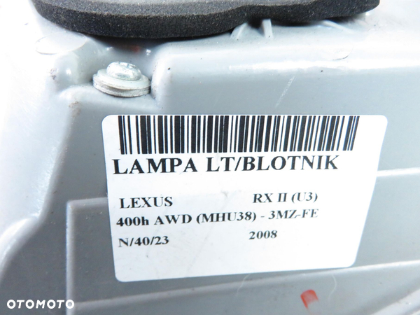 LAMPA LEWA TYLNA LEXUS RX II (U3) - 2