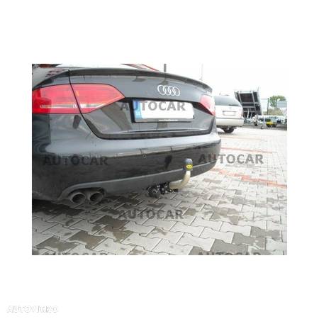 Carlig de remorcare pentru AUDI A 4 - 4 usi, combi,  4x4 - sistem demontabil automat - din 2008 - 3