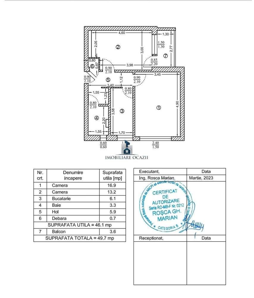 Apartament 2 camere Decomandat Str. Covasna - Berceni-4