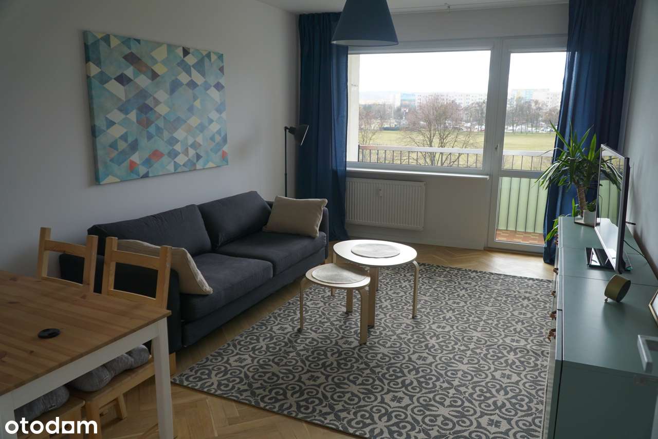 2- pokojowe mieszkanie z balkonem Zaspa 48,2 m2