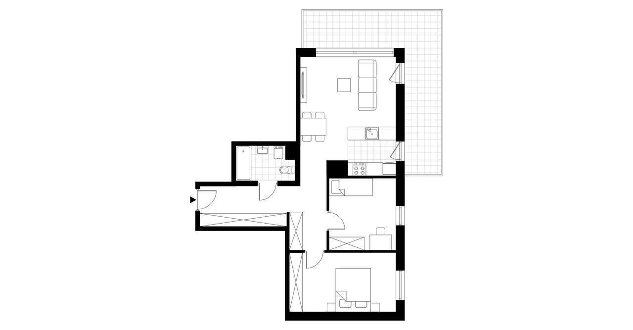 Apartment in myslowice - Widok 5