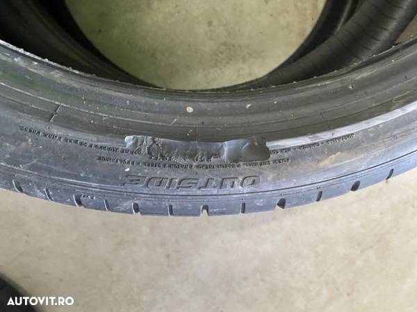 vand 4 anvelope 265/35/22 pirelli de vară la 6,5mm - 6