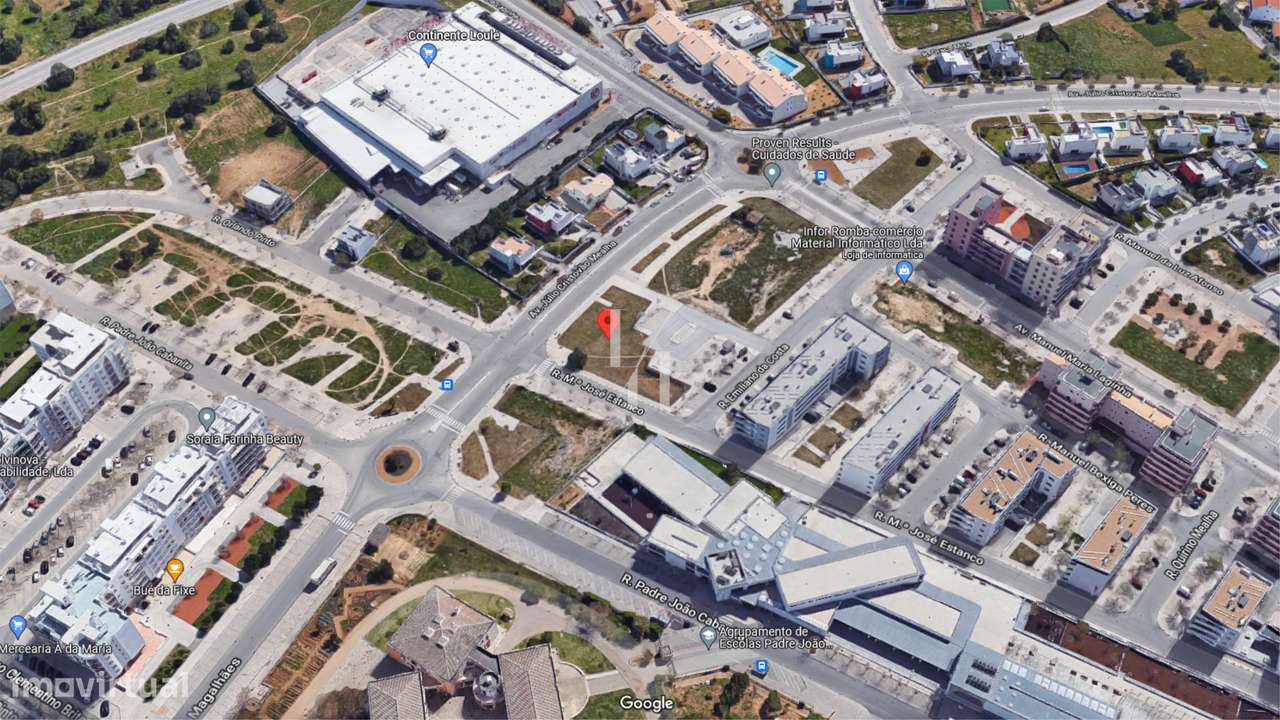 Terreno urbano para construção de 8 apartamentos T3 em S. Clemente, Lo - Grande imagem: 3/7