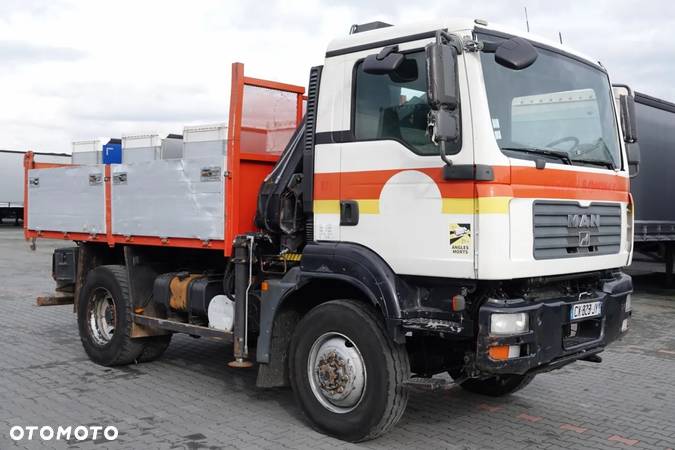 MAN TGM 13.280 / 4x4 / MANUAL / WYWROTKA + HDS HIAB 111 - 9