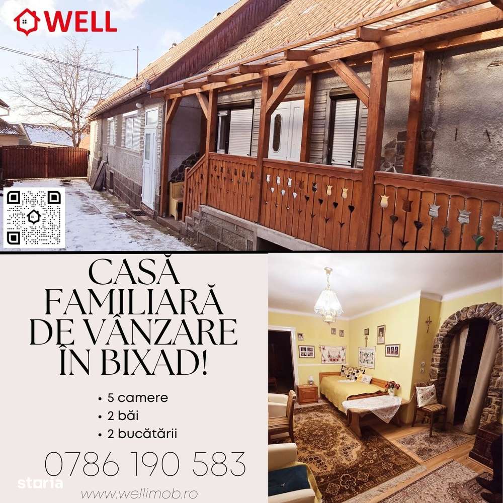 Casă familiară de vânzare în Bixad! - Imagine principală: 1/20