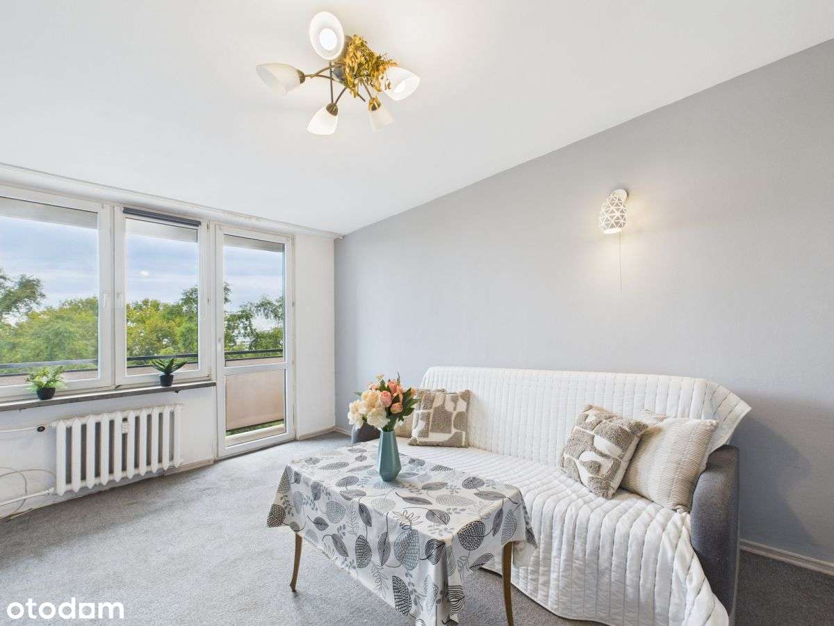 2 pok | 43 m² | Metro | Widok na zieleń - Pełny obrazek: 1/12