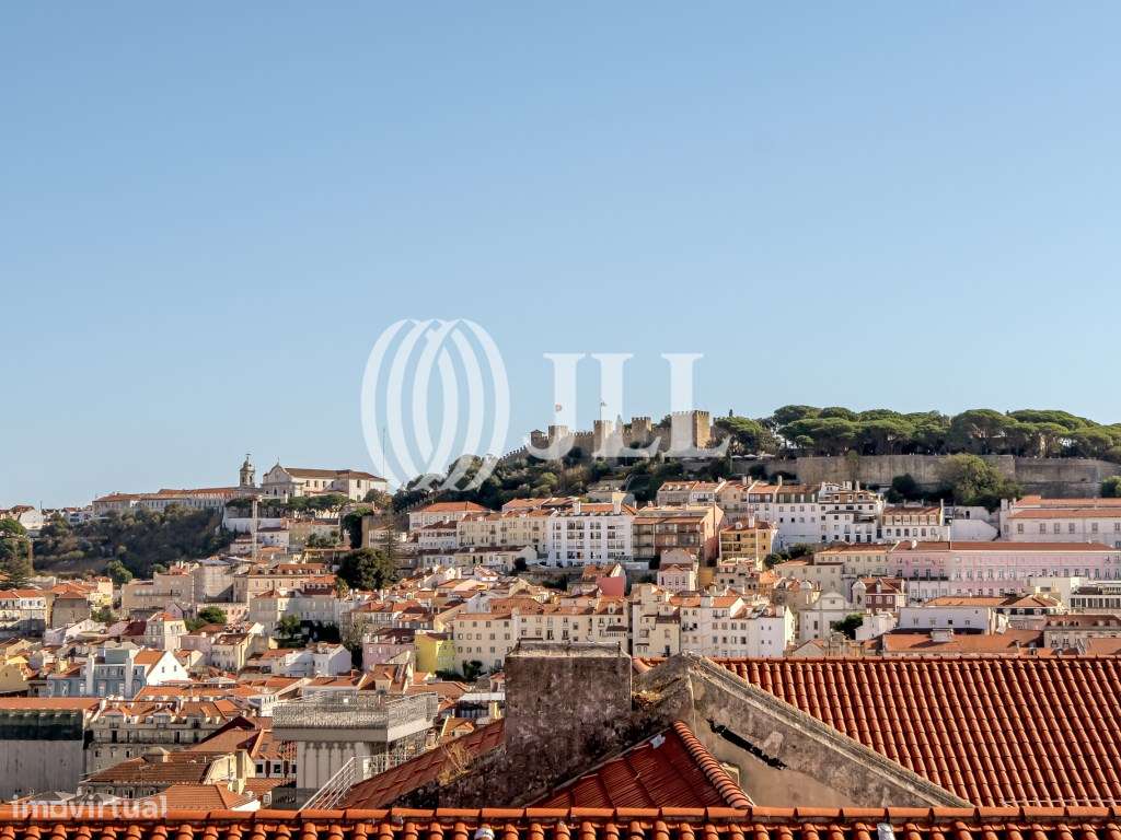 Apartamento T2+3 com vista rio, no Chiado, em Lisboa - Grande imagem: 1/24
