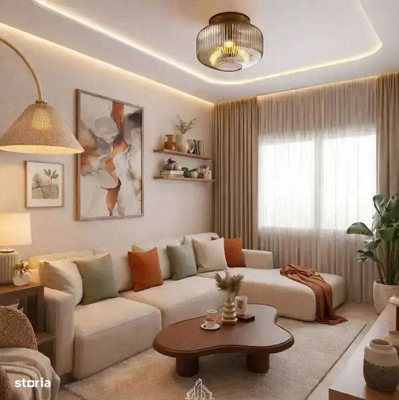 2 camere decomandat + curte proprie, METROU, finalizare in cateva luni