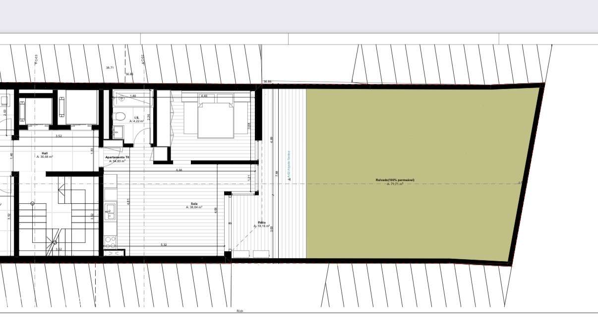 T1 Matosinhos com terraço 70m2-6