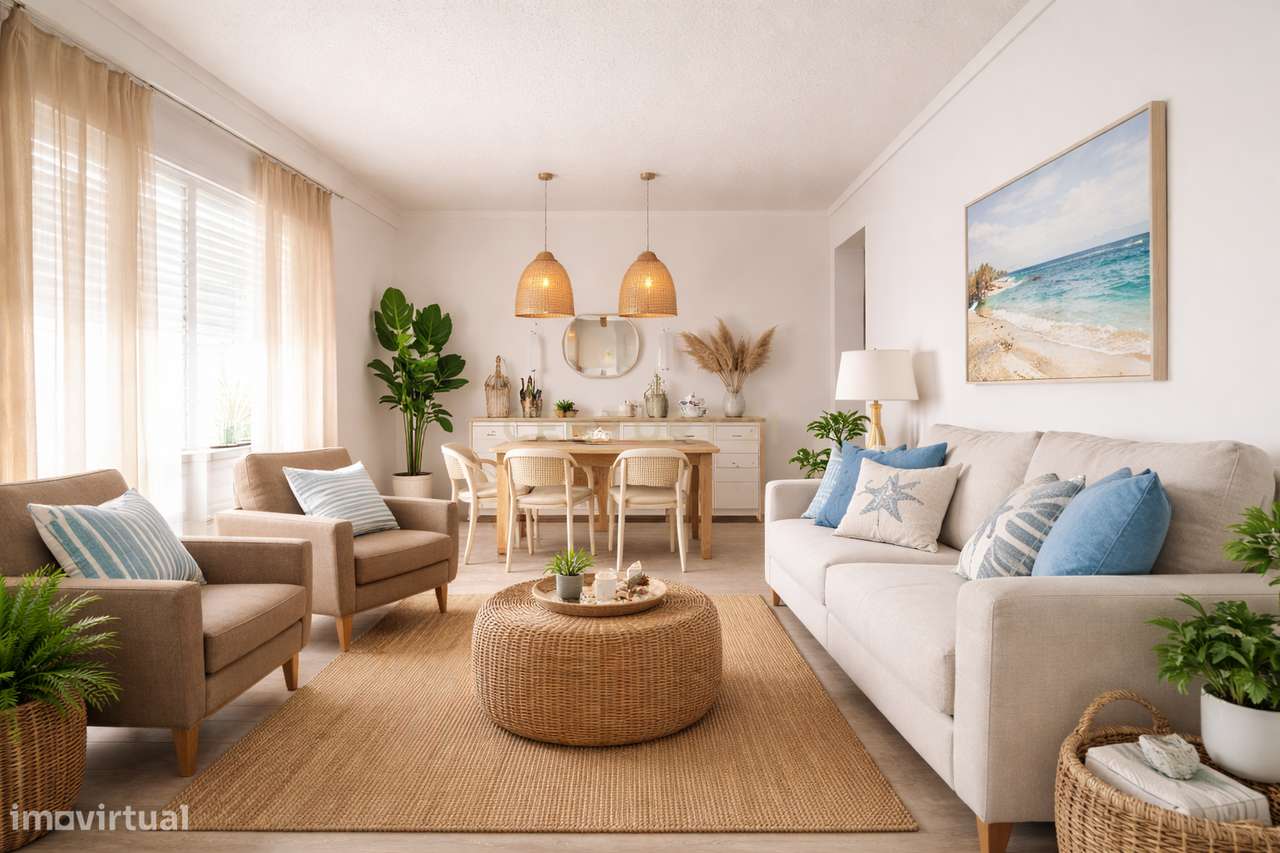 MORADIA T3 TÉRREA NO VIMEIRO - A 5 MINUTOS DA PRAIA - Grande imagem: 4/21