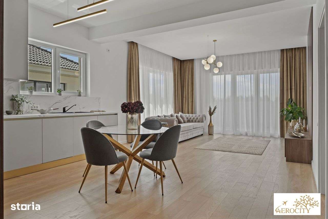 Cel mai vandut proiect din Tunari. Vile cu 4 camere gata de predare - Imagine principală: 4/8