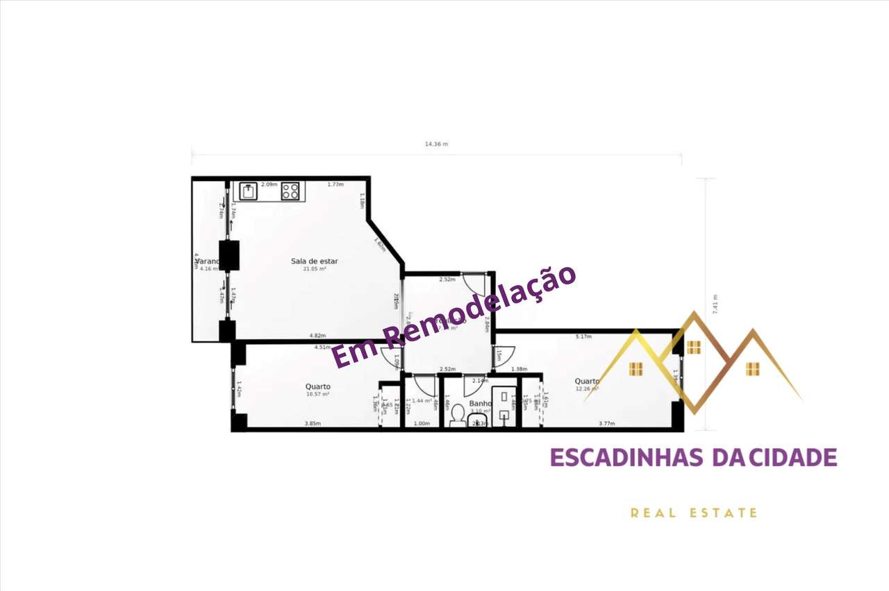 Apartamento remodelado centro Amadora-21