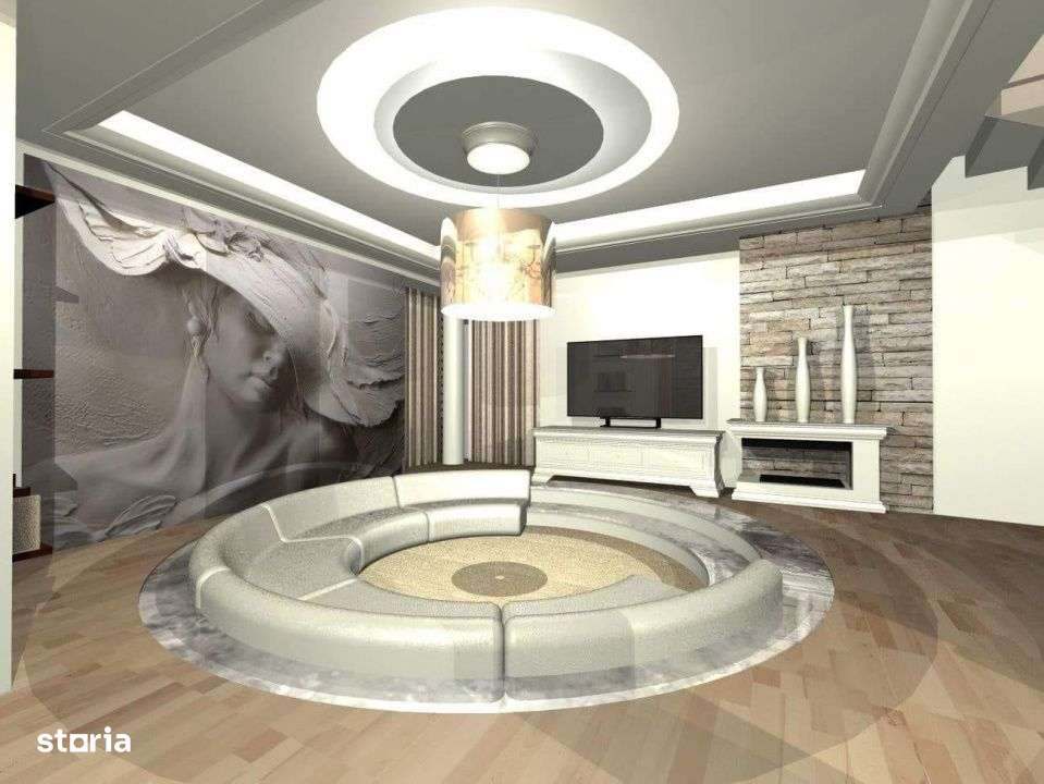 Vila cu arhitectura deosebita – P+1, la Gri, cu terasa si foisor, Va-1