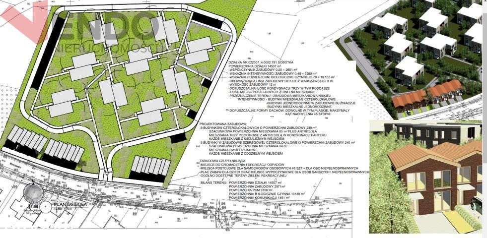 Dla Dewelopera-Sobótka, ul.Warszawska,Pum 3156 mkw-4