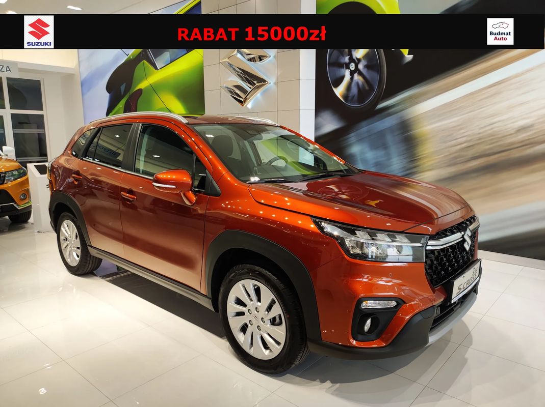 Suzuki S-Cross SP Premium 129KM 2WD Alu/KeyLess/Camera/Hak holowniczy