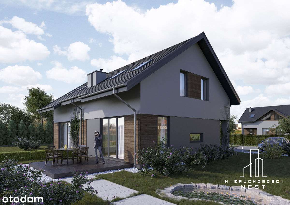 Kórnik Dom z dużą działką 600m2!Ostatni!-14