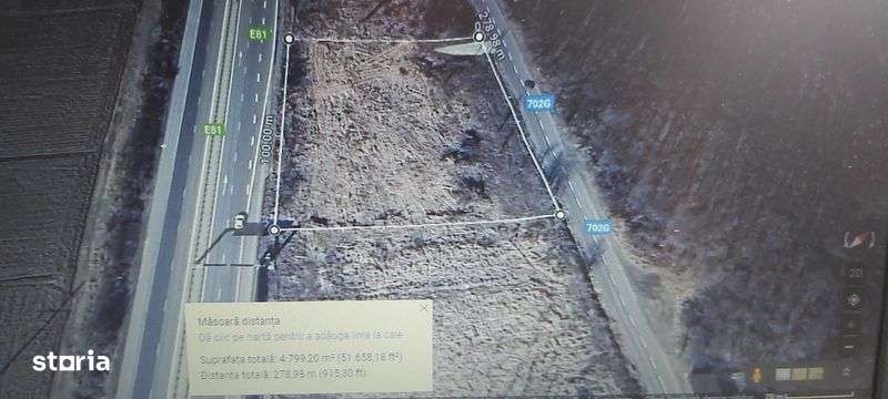 Teren intravilan de vanzare 4800 mp nod rutier A1 si  Craiova -Pitesti - Imagine principală: 5/5