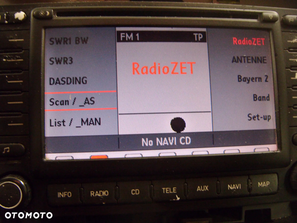 seat altea 06r radio cd nawigacja oryginał 5p0035192a - 3