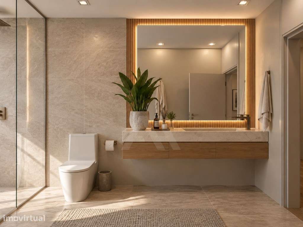 Apartamento T4+1 duplex remodelado com jacuzzi e garagens em Alcabi...-13