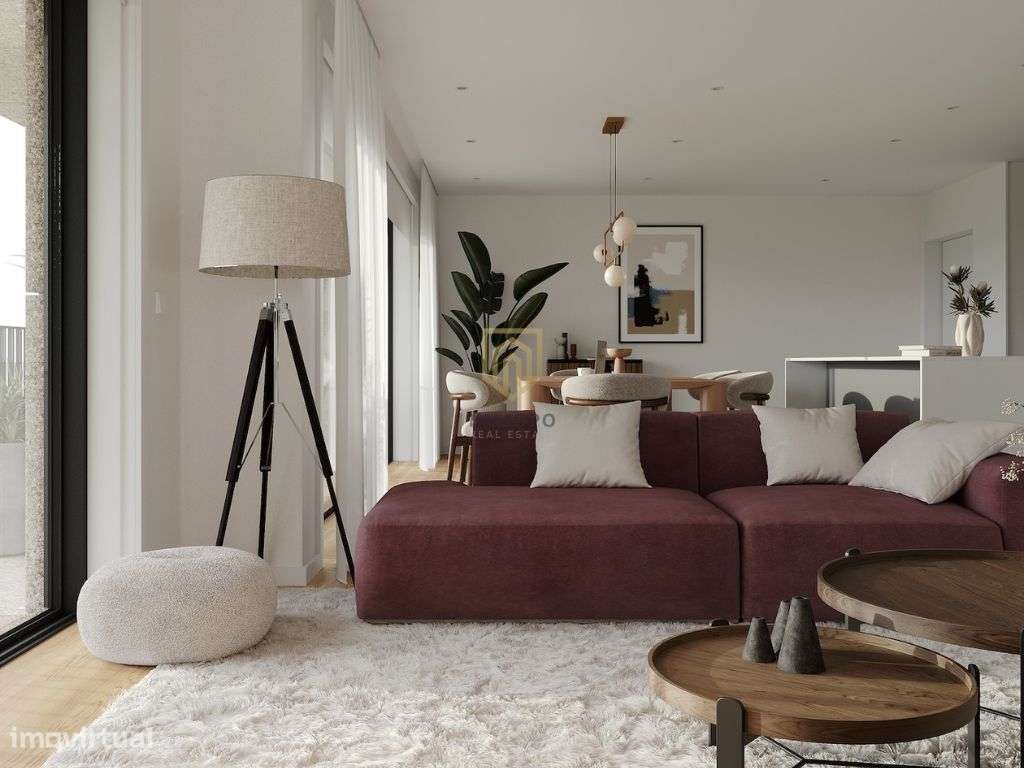 Apartamento T1, de luxo, com jardim, em Serralves, Porto - Grande imagem: 2/31