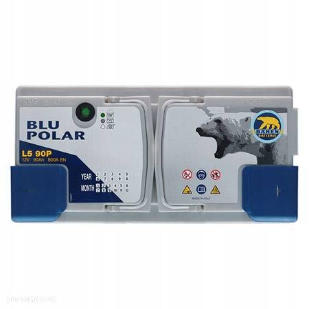 Akumulator Baren Blu Polar 12V 90Ah 800A P - 4