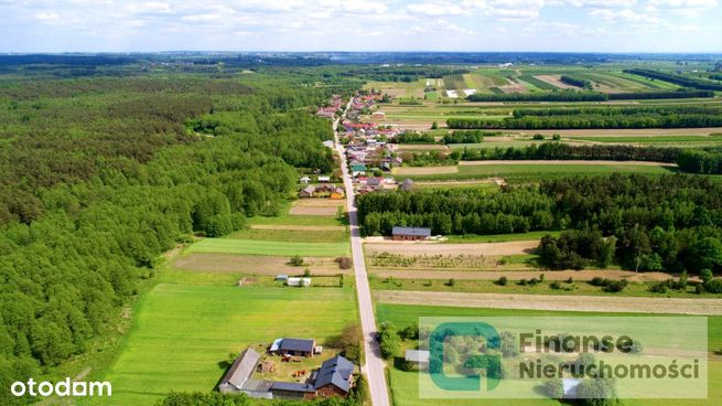 Działka rolno-budowlana 1,3 ha w Rosławowicach