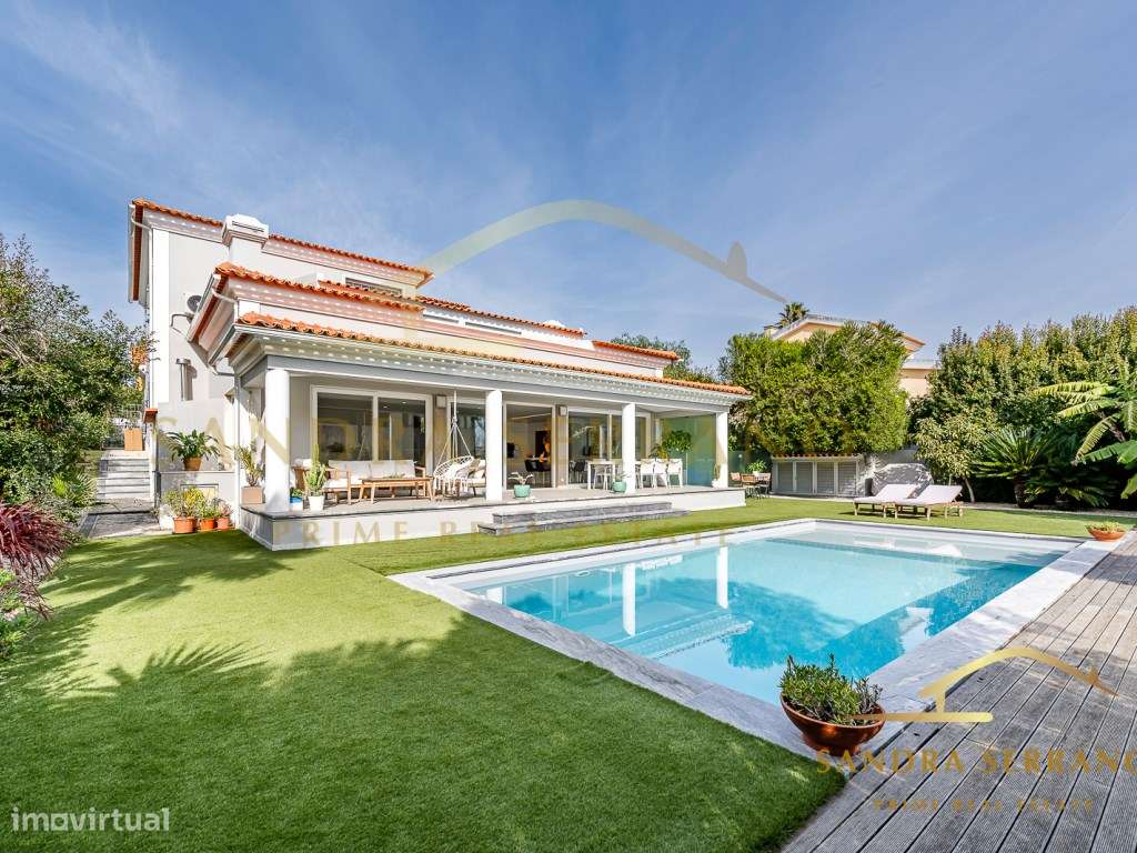 Magnifica moradia T4+2 renovada na Quinta da Beloura-17