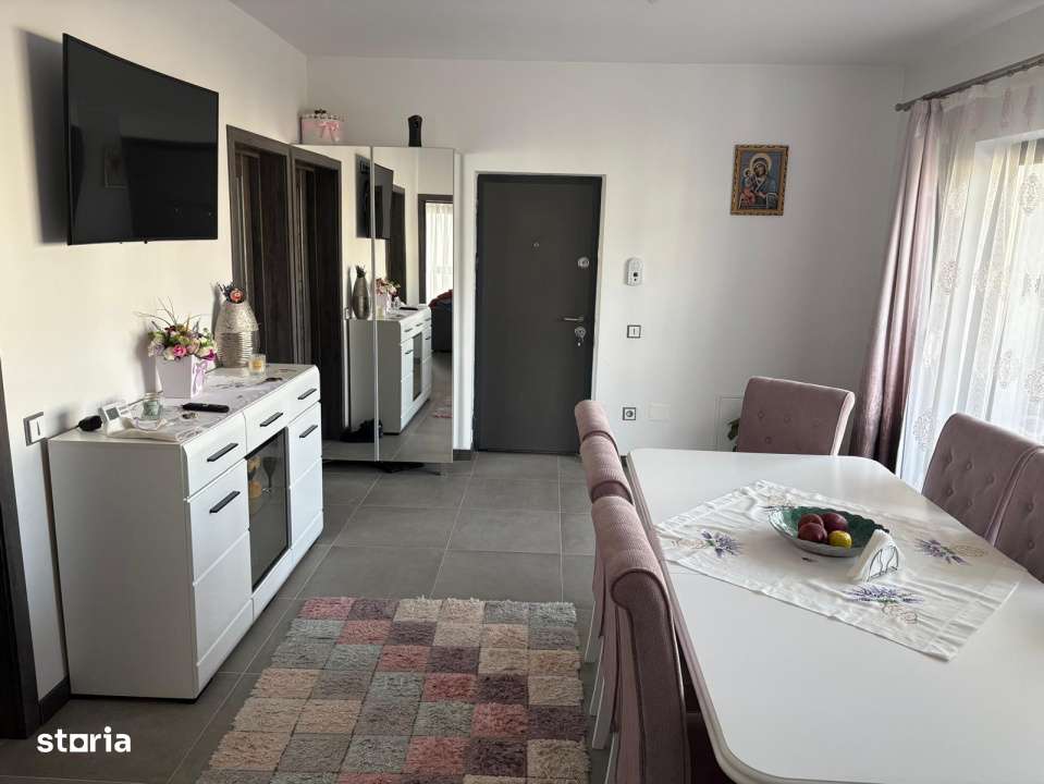 Apartament 3 camere, mobilat utilat la intrare in Apahida