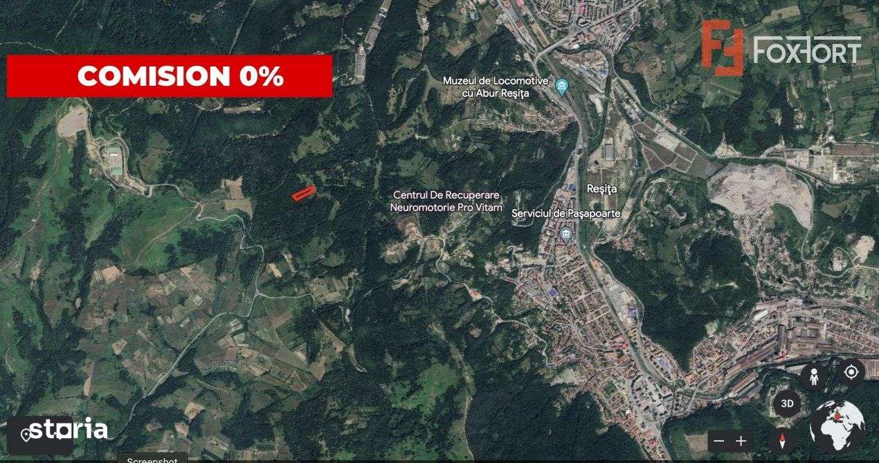 COMISION 0% Teren extravilan inconjurat de padure in Resita - ID V5495 - Imagine principală: 2/5