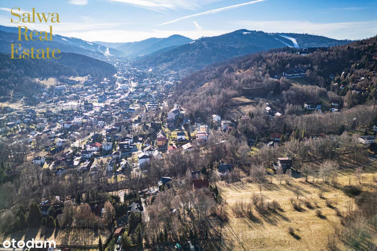 Działka budowlana z prywatnym lasem | południowy stok | Szczyrk-3