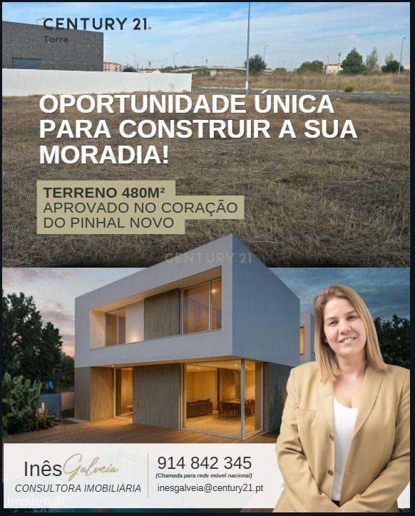 Novidade Terreno urbano 480 m² no Pinhal Novo – 179.000€ - Grande imagem: 2/5