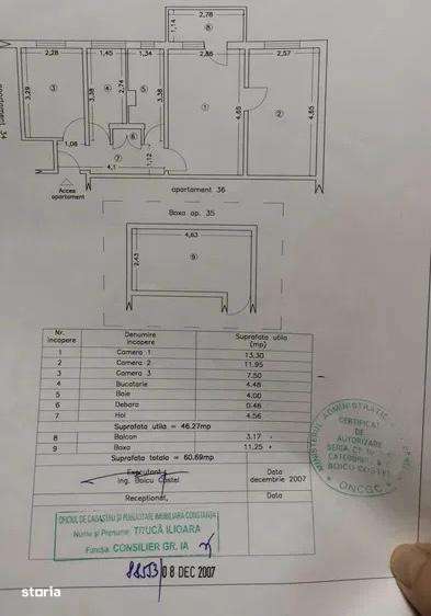apartament km 4-5, 3 camere, semidecomandat-6