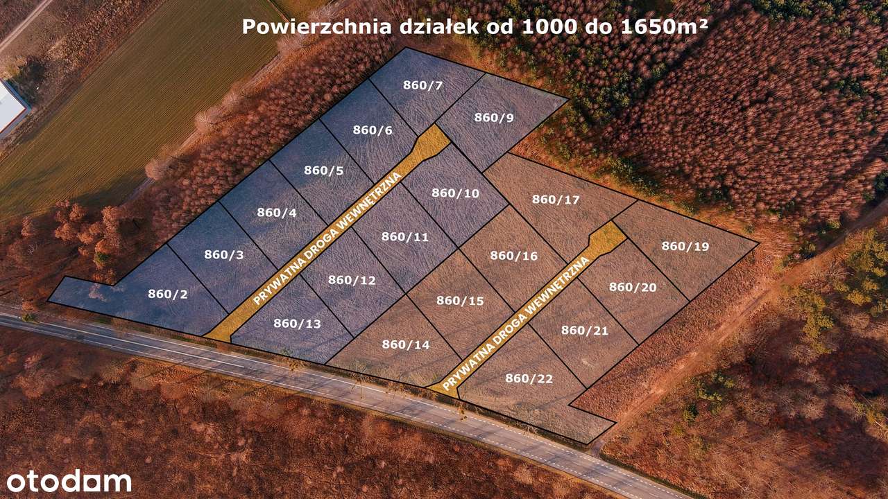 Zabudowa jednorodzinna i usługowa - cena z Vat