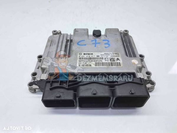 Calculator motor ECU Peugeot 308 [Fabr 2007-2013] 9805947380 1.6 HDI DV6D 68KW 92CP - 1