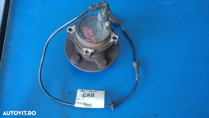 fuzeta butuc dreapta spate cu senzor ford focus 2 7m5t-2b325 - 1