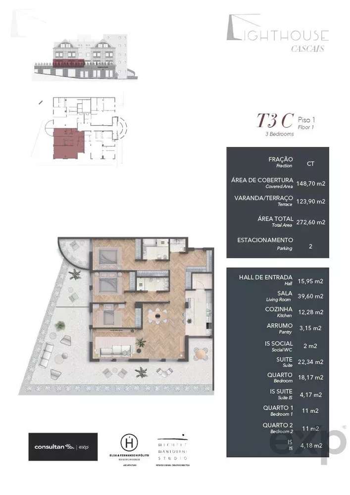 Apartamento T3 - CASCAIS - Grande imagem: 5/5