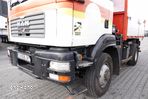 MAN TGM 13.280 / 4x4 / MANUAL / WYWROTKA + HDS HIAB 111 - 11