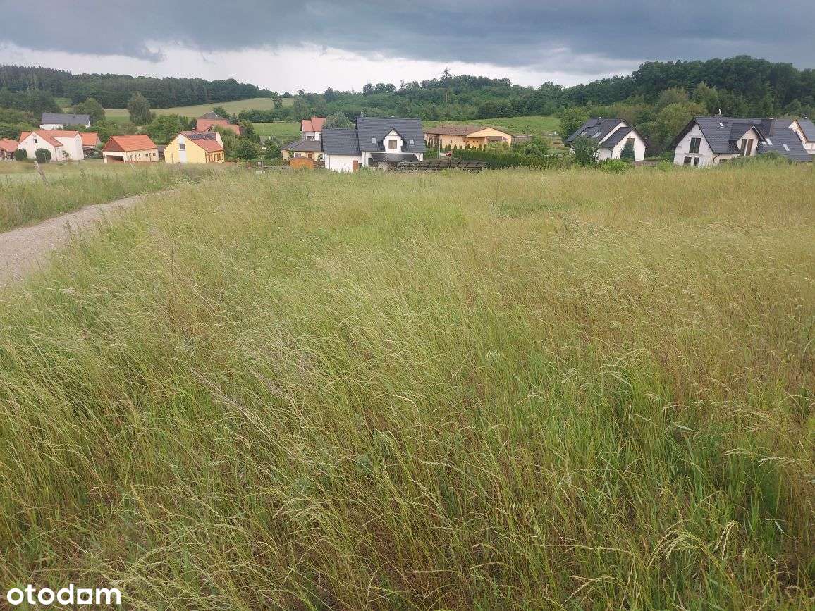Działka budowlana   z pięknym widokiem na okolice MANIÓW(Jerzmanowa) - Pełny obrazek: 4/8