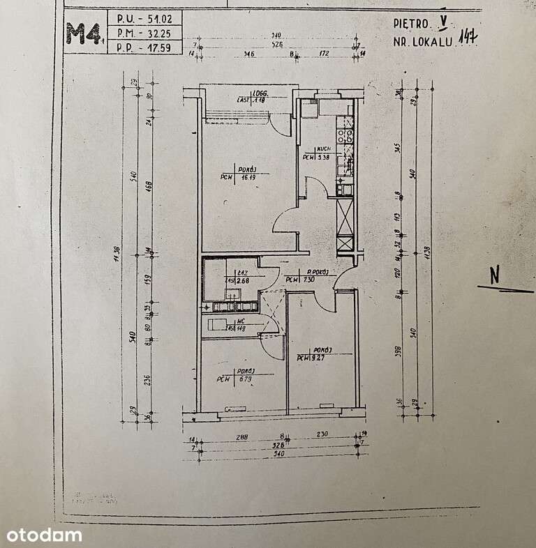 3 pok. z widną kuchnią przy metrze i parku Urlicha-10