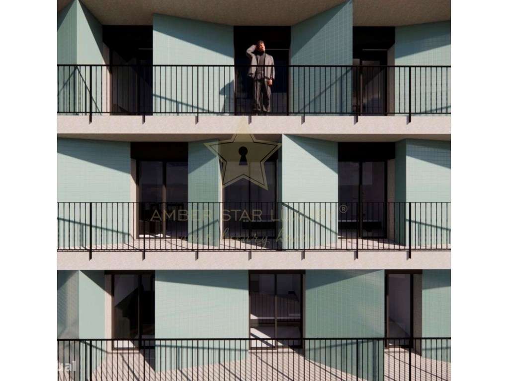 Apartamento T2 com varanda e terraço. - Grande imagem: 2/5