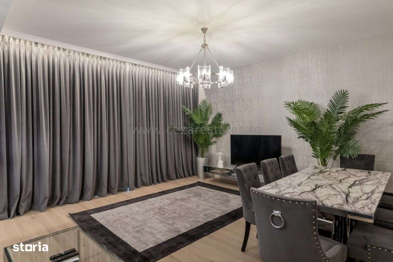 HERASTRAU COMPLEX SALE APARTAMENT 3 CAMERE MOBILAT LUX | LOC PARCARE - Imagine principală: 3/12