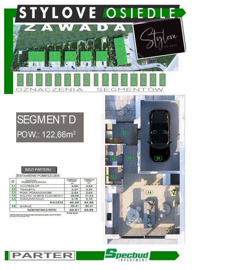 Zawada, bliźniak z ogrodem - budowa segmentu zakończona, zapraszamy! - Pełny obrazek: 2/11