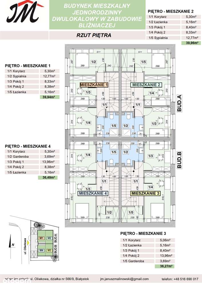 Bez Prowizji, Bezpośrednio, Bliźniak, stan deweloperski, od 31.12.2025-13
